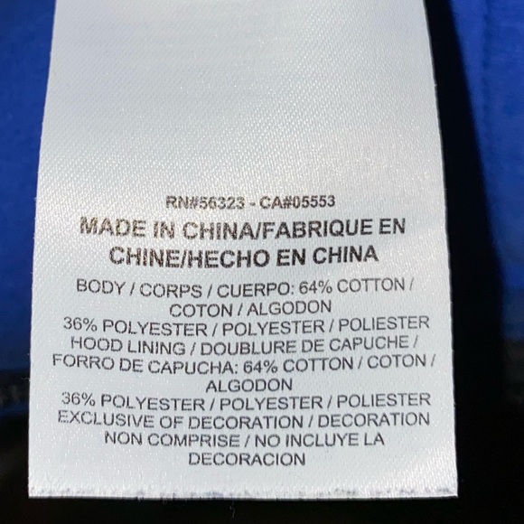 EUC Sz M Nike Gym Vintage zip up hoodie - Picture 6 of 7